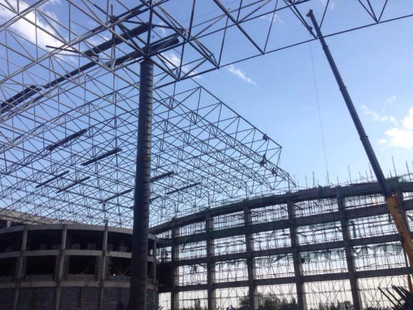 青海煤棚网架